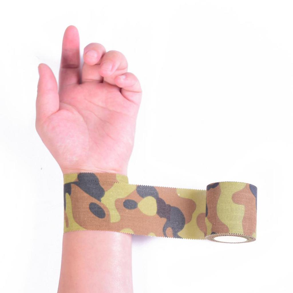 Sports Adhesive Tape Athletic Bandage Muscle Tape 5cm Spot Camouflage