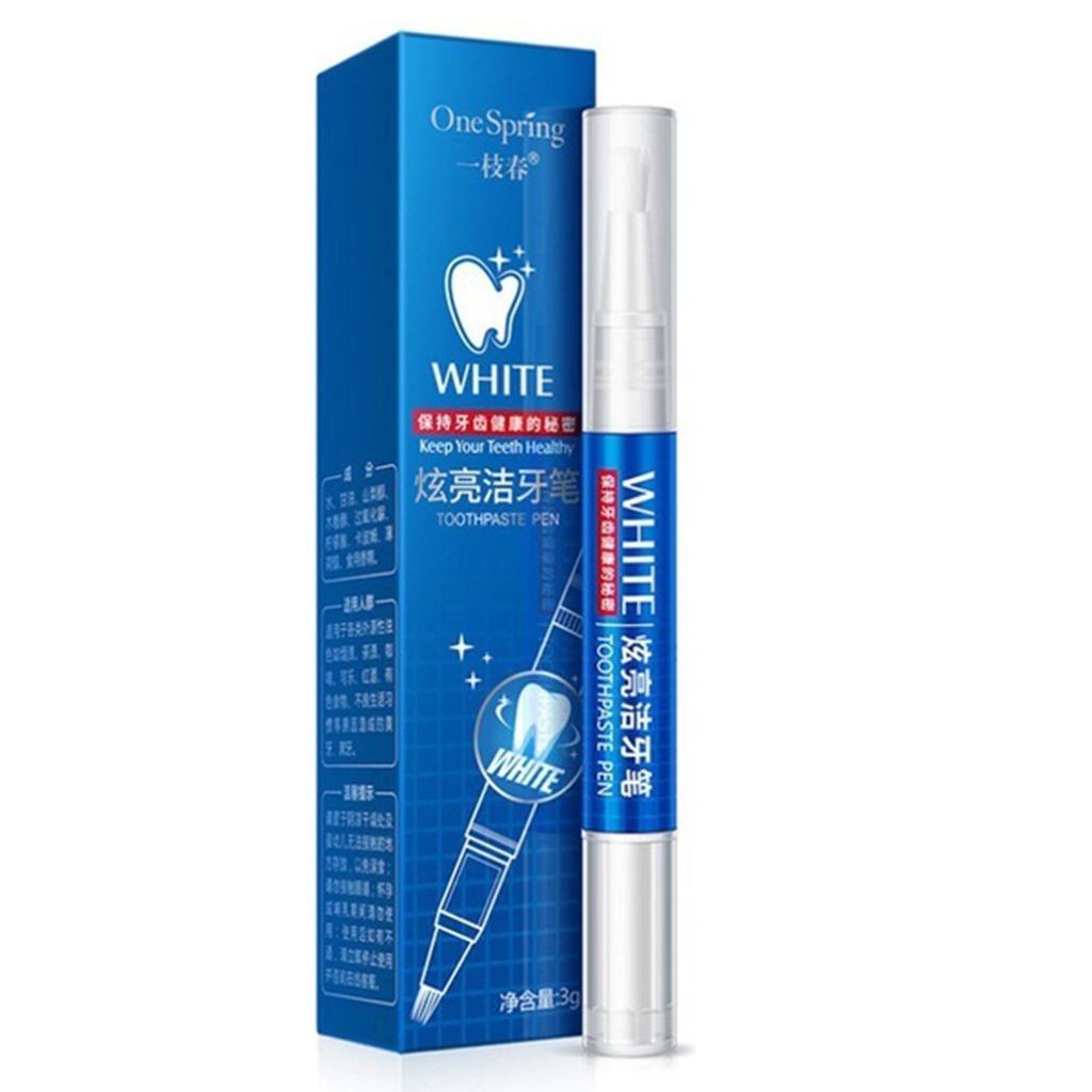 3ml Teeth Whitening Pen Tooth Whitener Bleach Brush Dental Plaque Stains Gel