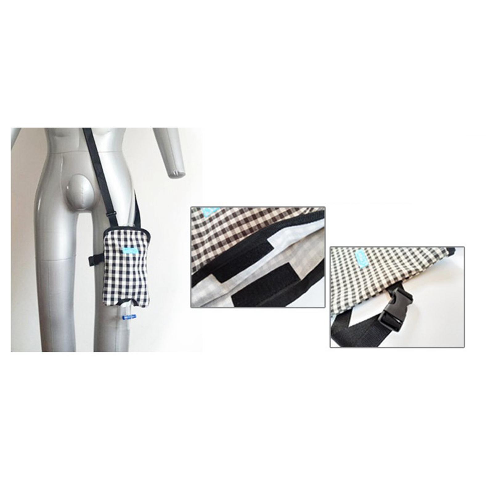 2xCatheter Bag Urinary Drainage Catheter Bag Cover Urine Bag Gray