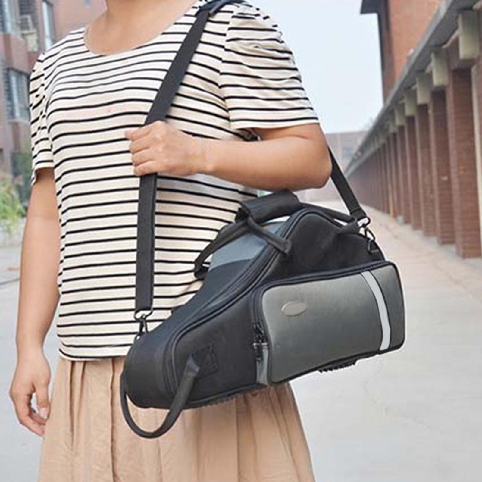 Saxophones Case Carrying Case Multi Pocket for Concert Alto Saxophones Travel