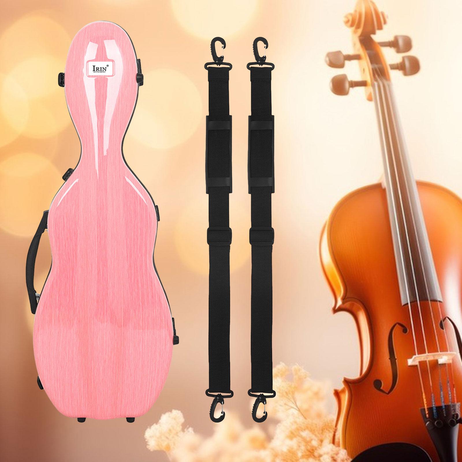4/4 Violin Case Protective Violin Storage Box for Violin Lovers Players Gift pink