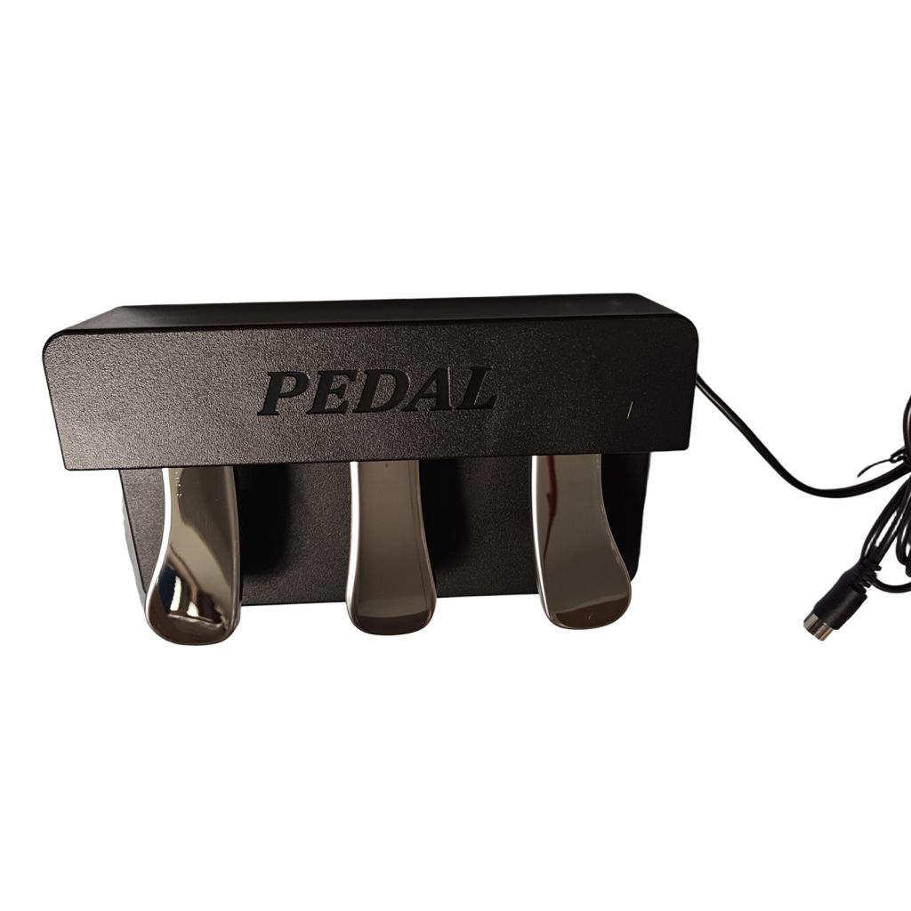 3 Pedal Board Soft Sostenuto Sustain Pedal for Digital Pianos Keyboards