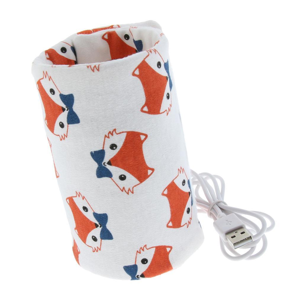 Insulation Bag Baby Bottle Warm USB Constant Temperature Fox