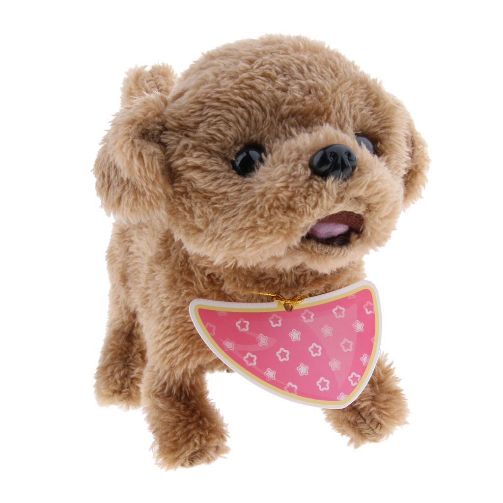 toy dog that walks barks and flips