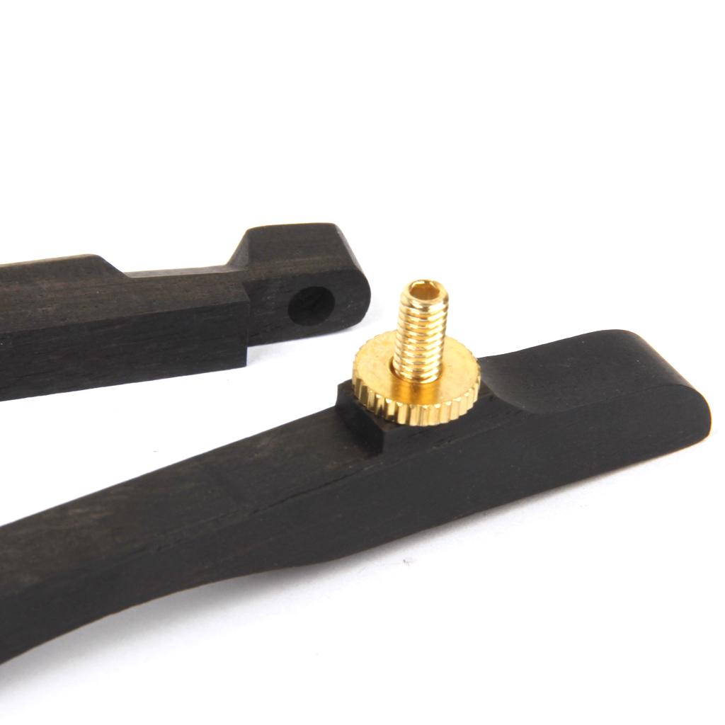 Adjustable Ebony Mandolin Bridge