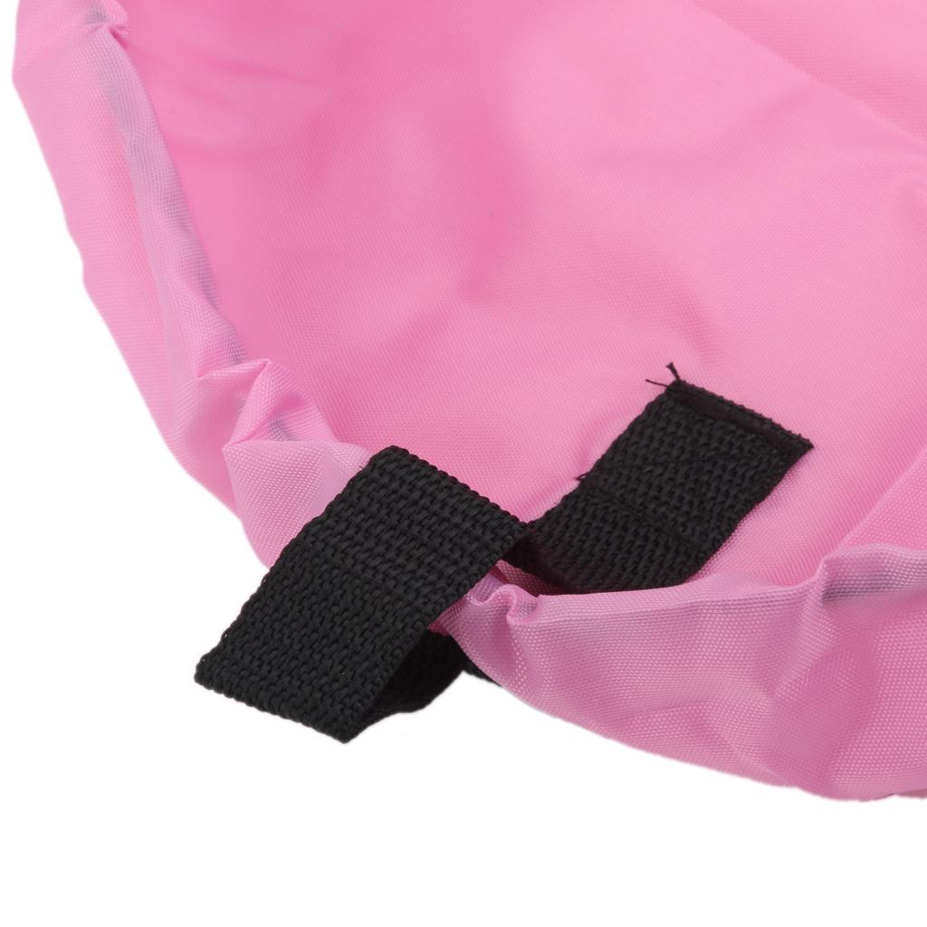 45cm Portable Storage Kids Children Toys Bag Organizer for Home/Travel Pink