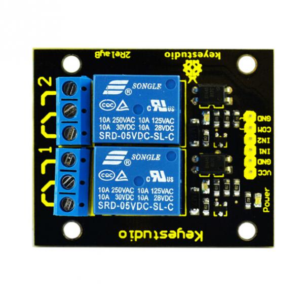 Dual Relay Shield Module Board for Arduino Compatible Video PDF