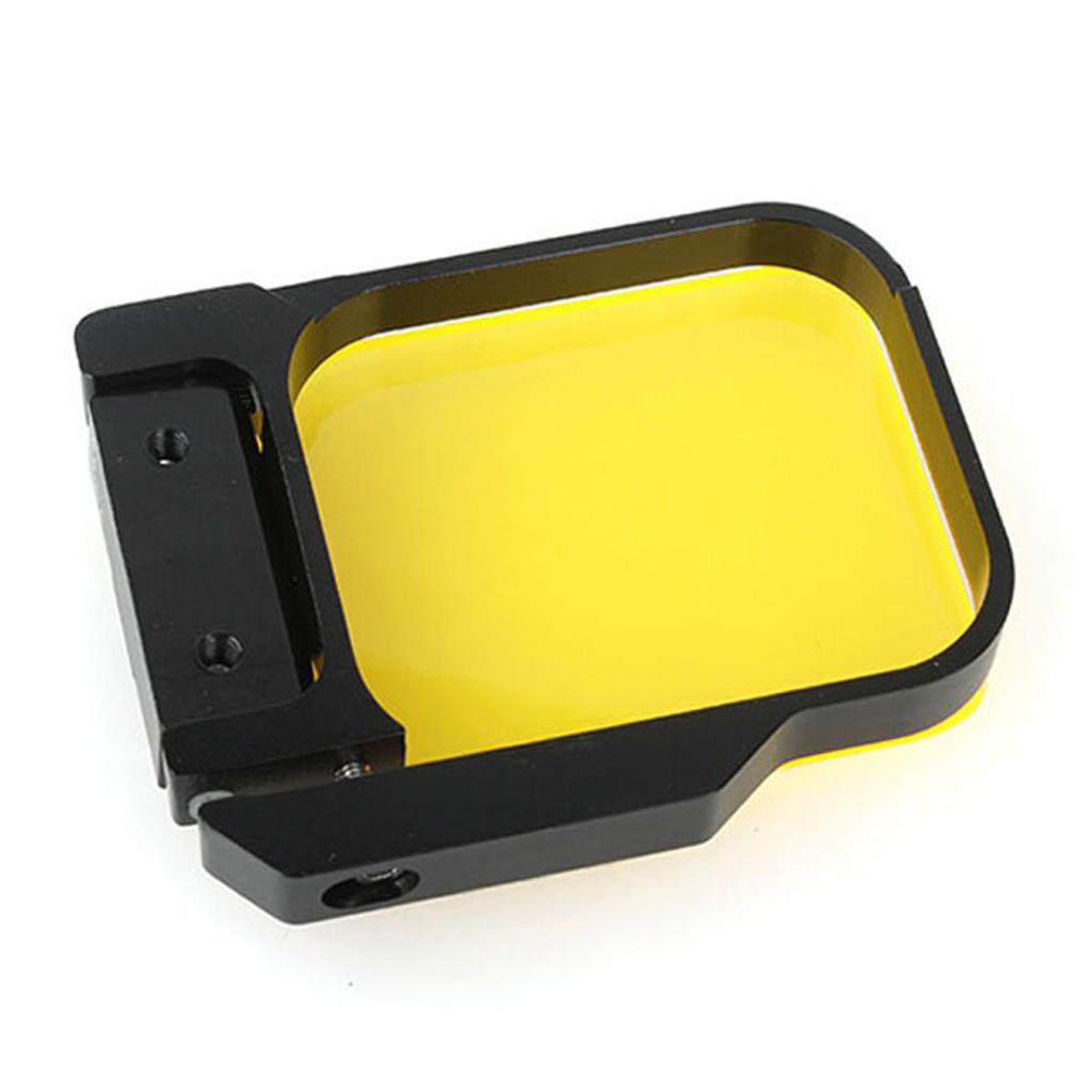 Diving Filters Housing Case Underwater Lens Converter for SJ4000 Cam Yellow