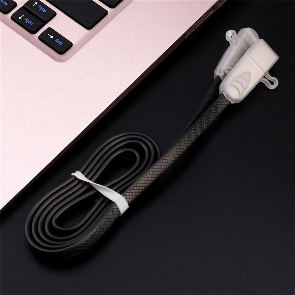 Mobile Phone Data Cable USB Charging Cable Cord for Samsung Android  Black