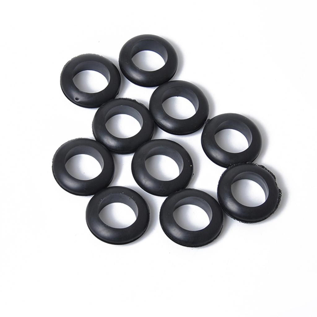 120 Pieces Cable Protector Double Sides Wire Grommets Gaskets