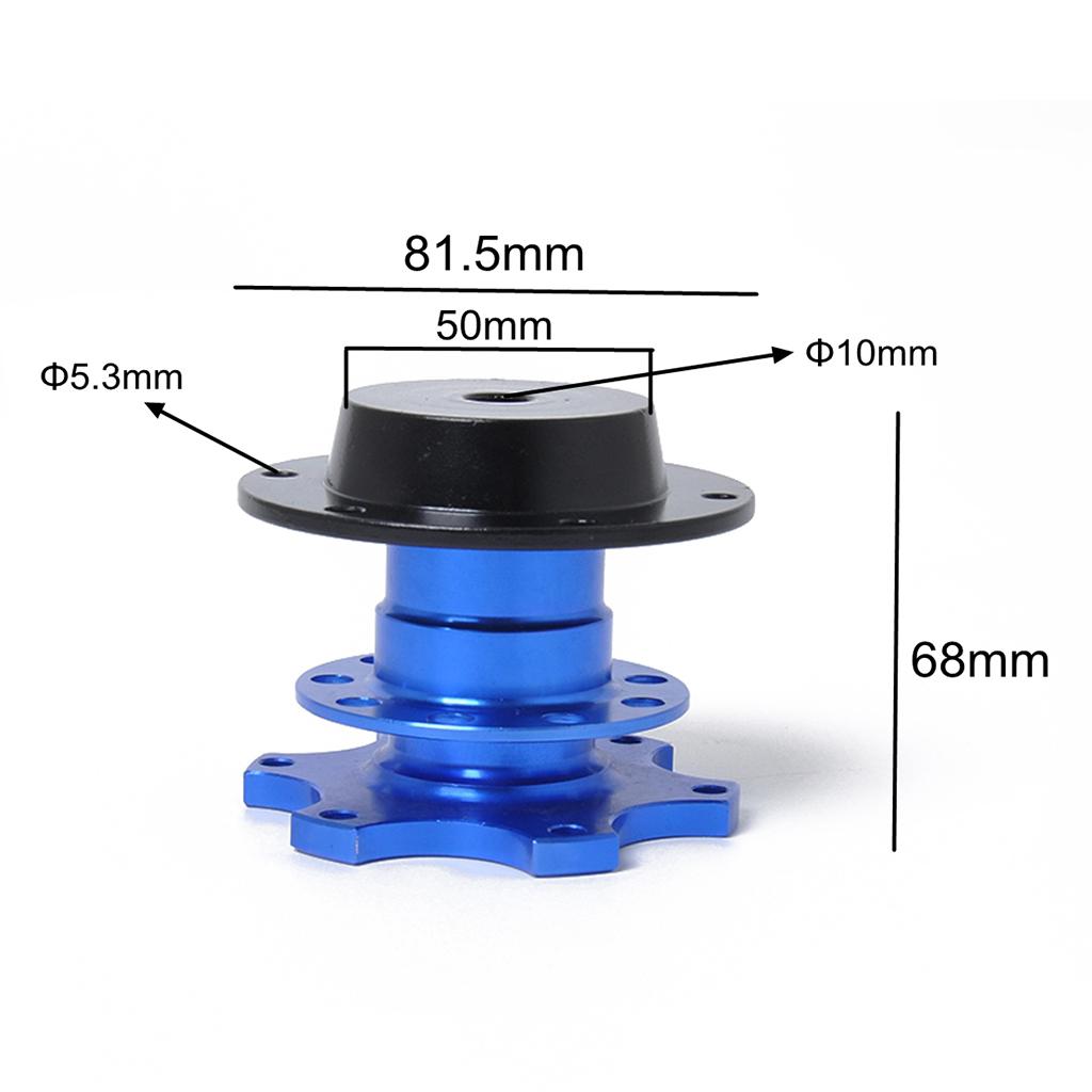 Universal Car Steering Wheel Quick Release Hub 6 Hole Racing Adapter-Wrench
