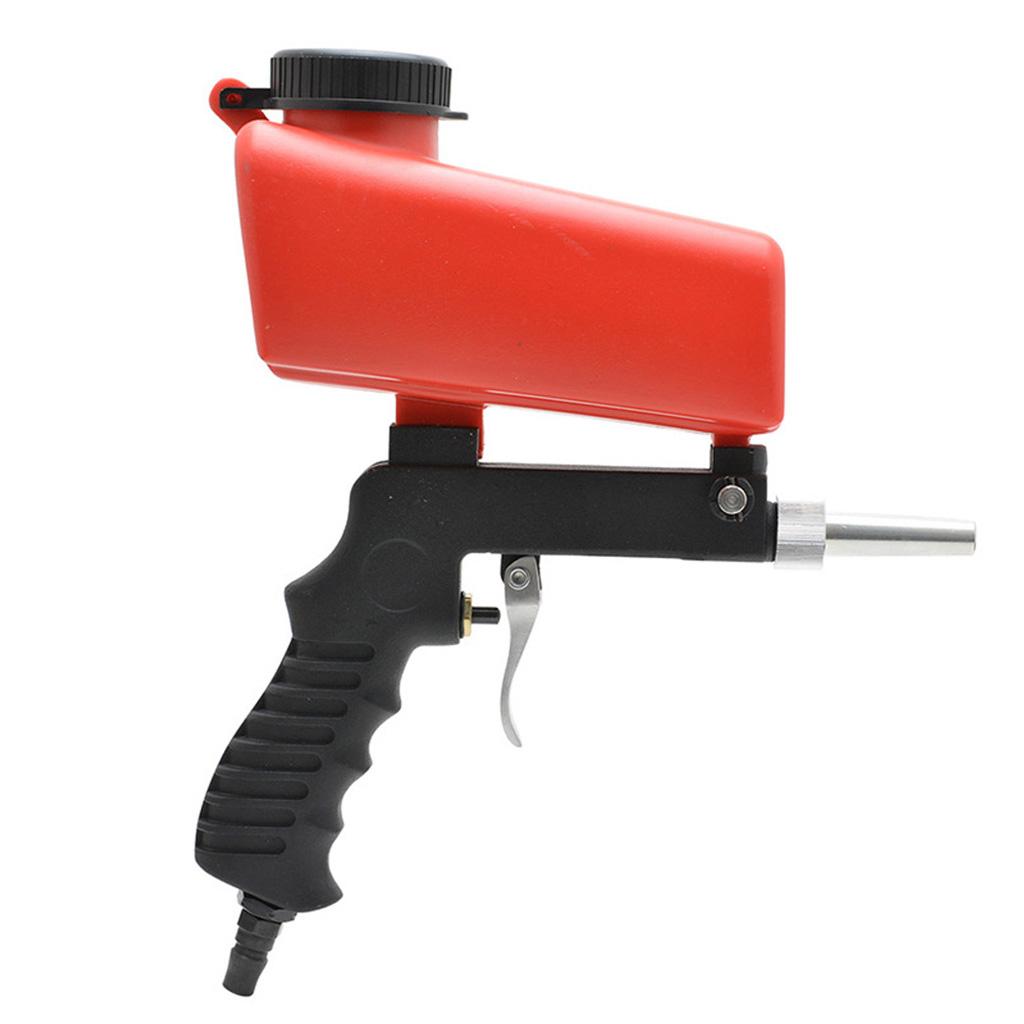 Portable Small Sand Blasting Machine Gravity Sandblasting Gun 