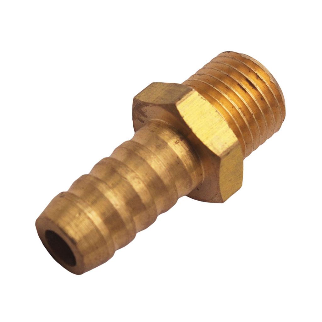 Fitting Metric M14 x 1.5 Male To Bard Hose ID 7/16" 11mm Brass Fuel Air Gas