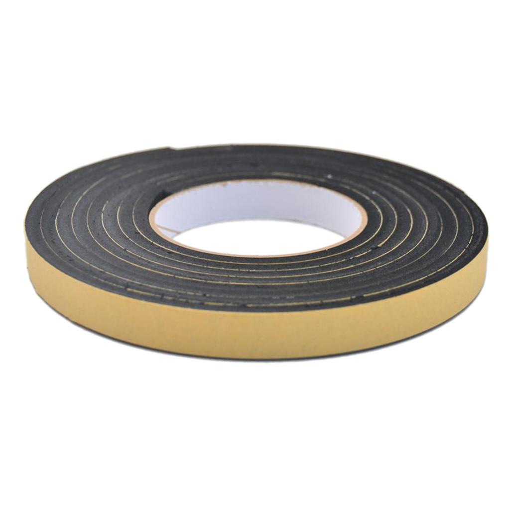 Universal Weather Stripping Sponge Rubber Strip 3M 15x5mm Door Seal