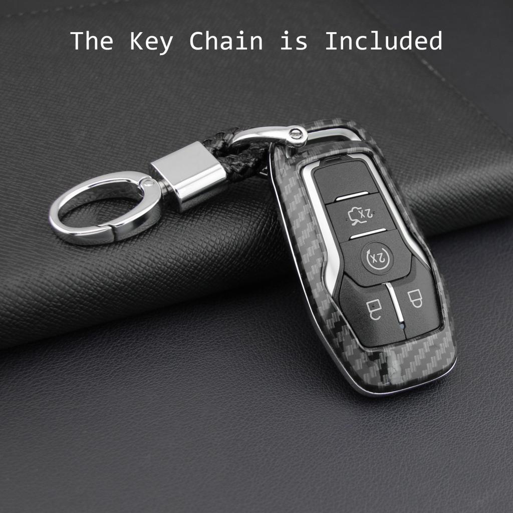 ABS Key Cover Accessories Chain Case Fit For Ford  Style02