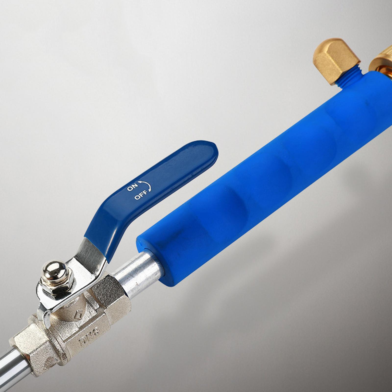 High Pressure Water Gun Metal Car Spray Pressure Washer & Hose Nozzle Blue