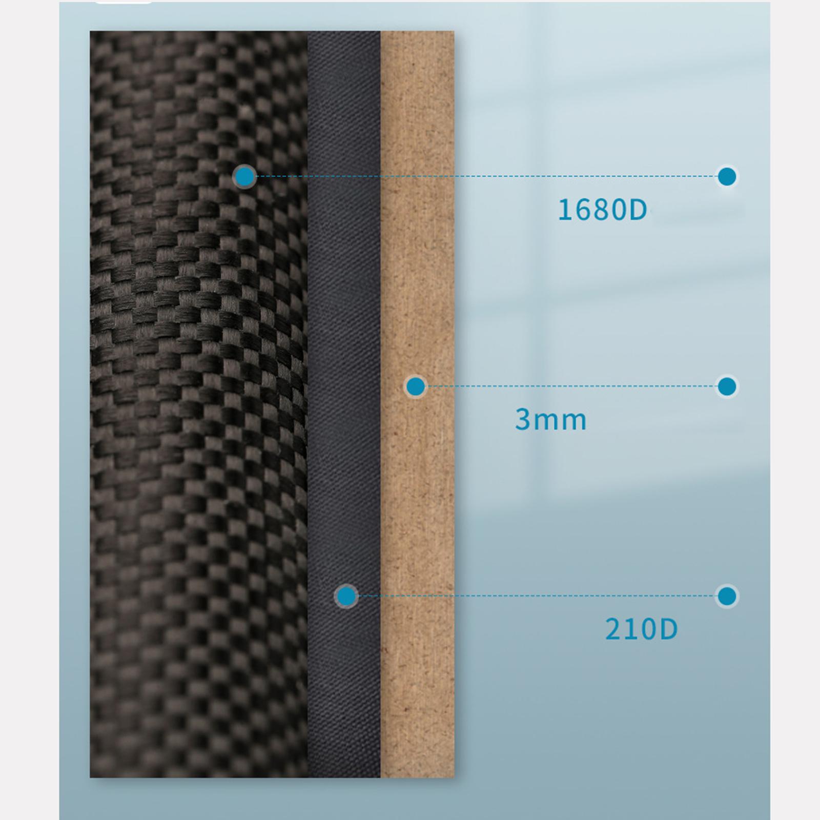 28L Oxford Fabric Collapsible Car Cargo Storage Organizer Black Reflective 