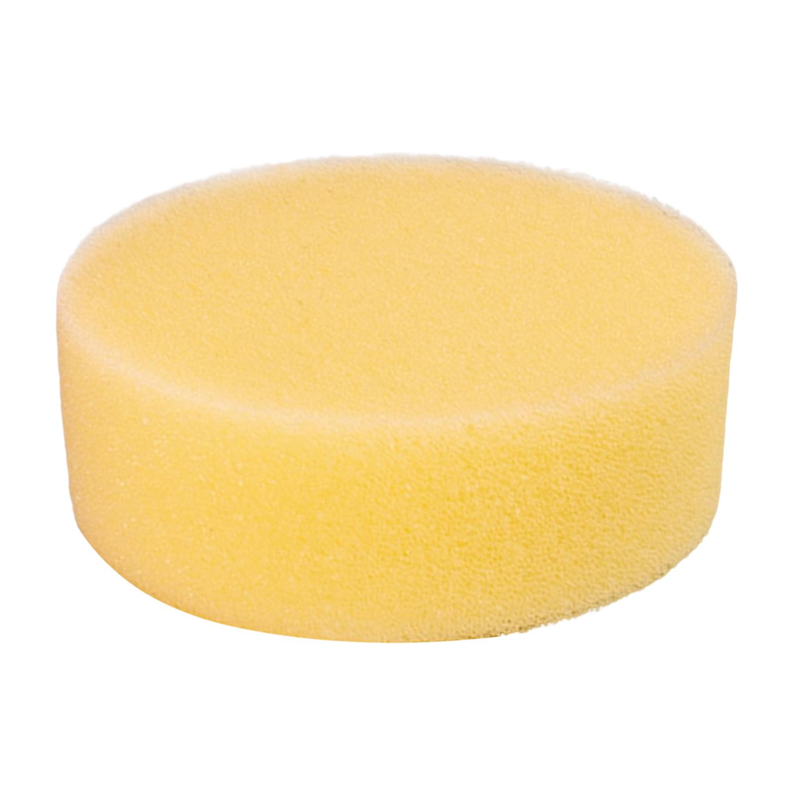 Soft Car Cleaning Wash Sponge Vehicles Polish Wax Foam Pad Tool Round