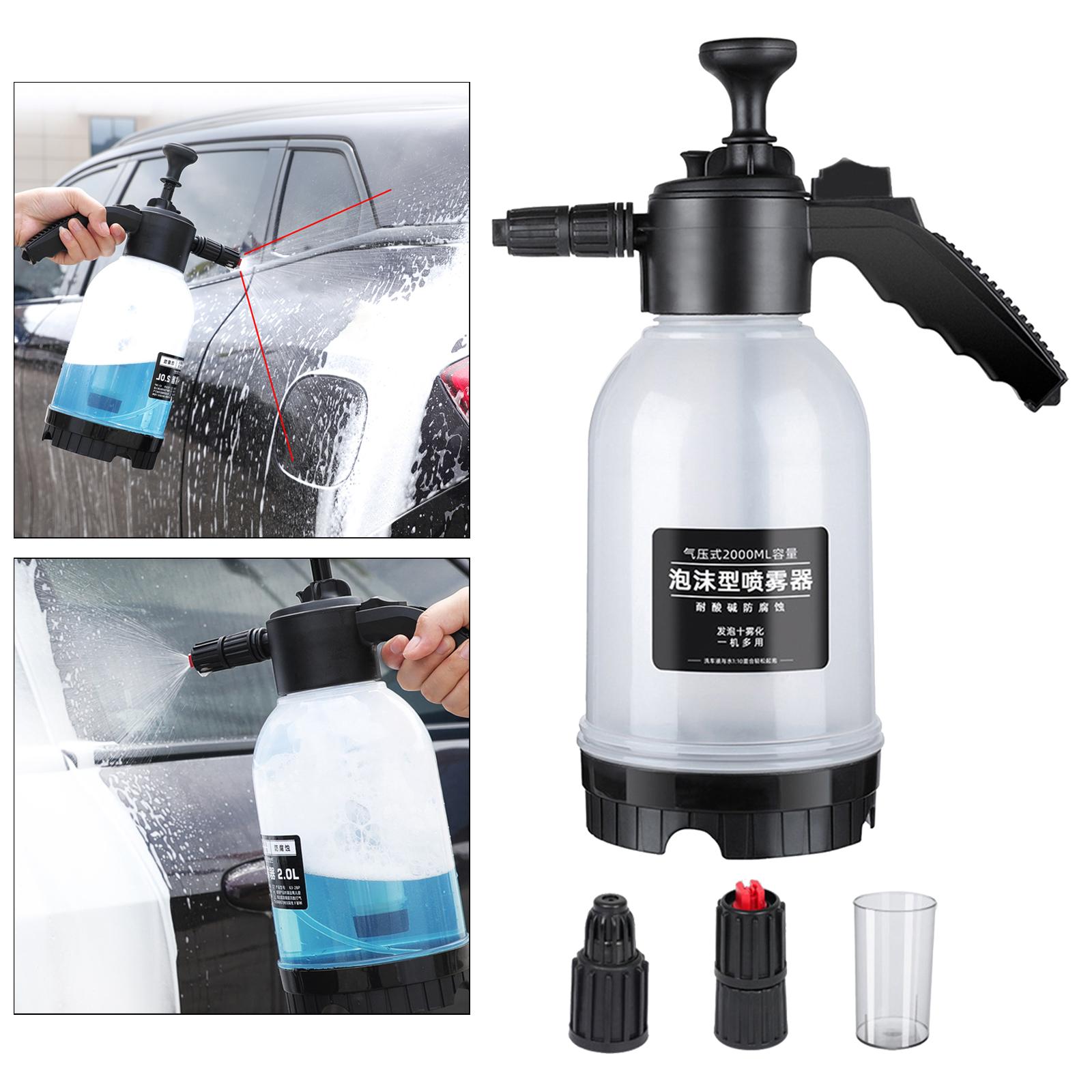 Portable Car Wash Pump Manual Foaming Sprayer for Car Washing