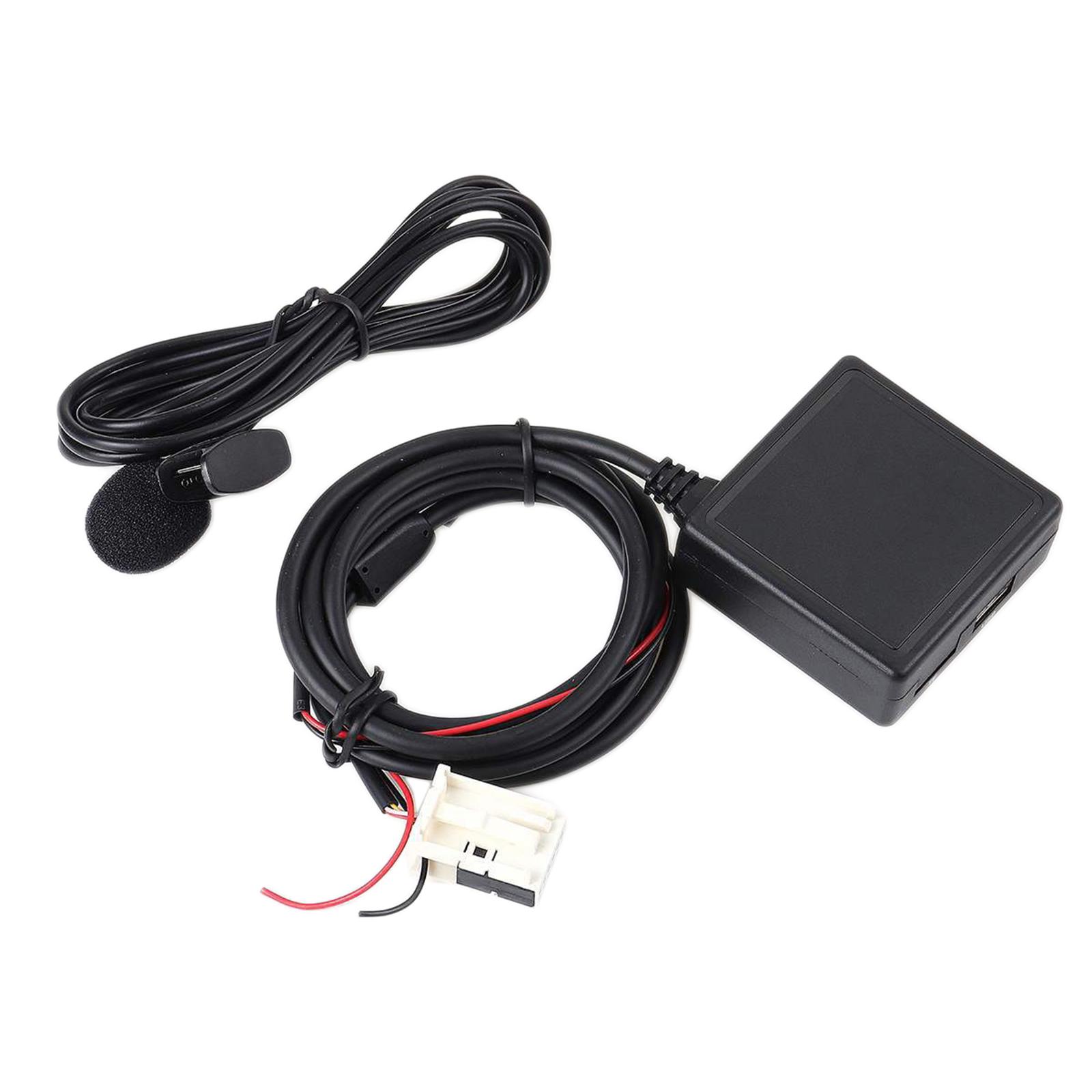 Microphone Wireless AUX Audio Cable Adapter Module for W209 W164 W211