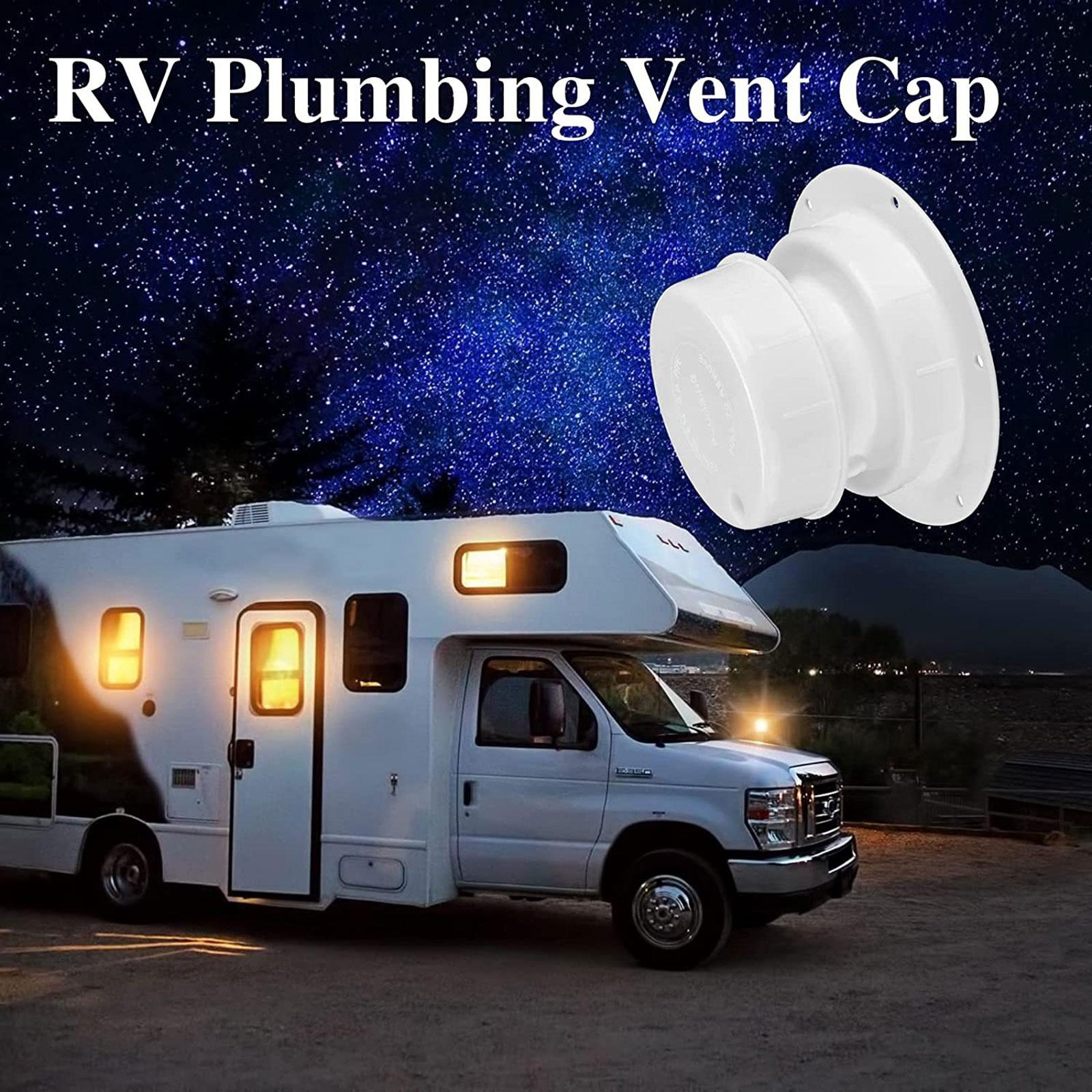RV Plumbing Vent Cap RV Roof Sewer Vent Cover for Motorhome Trailers RV 1pc