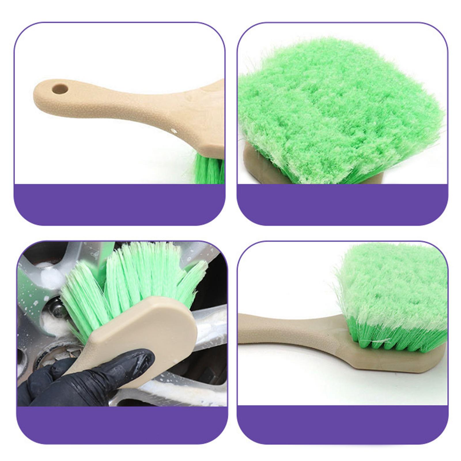 Auto Detailing Car Wash Brush Wheel Brush for Cleaning Wheels Truck SUV