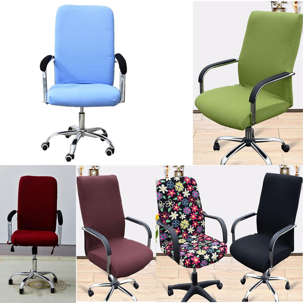 Home Swivel Chair Cover Study Room Armchair Desk Protective Seat Cover eBay