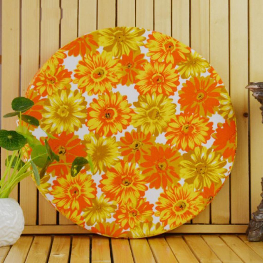 Sofa De Chaise Motif Rond Siège Canapé Coussins De Sol Coussin Arrière