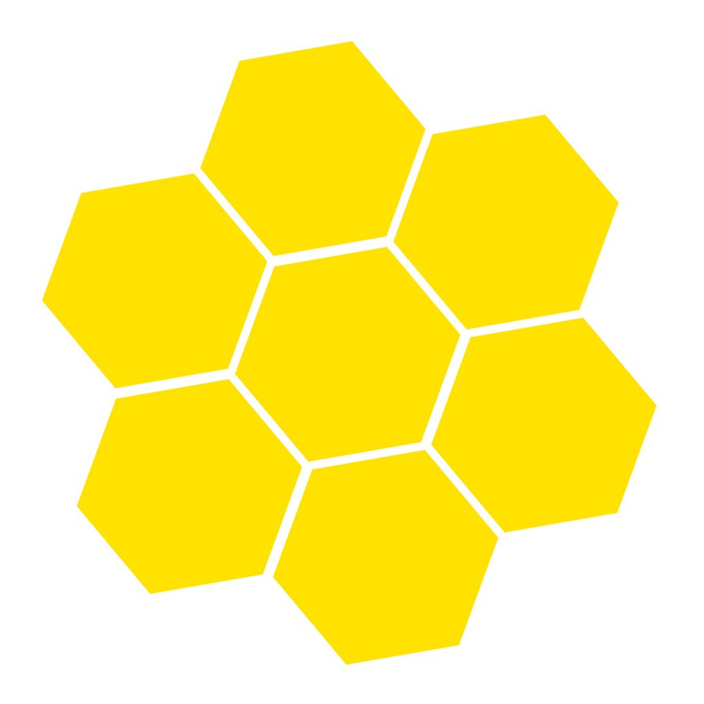 3D Mirror Hexagon DIY Wall Art Sticker Removable Decal Home Decor Gold M