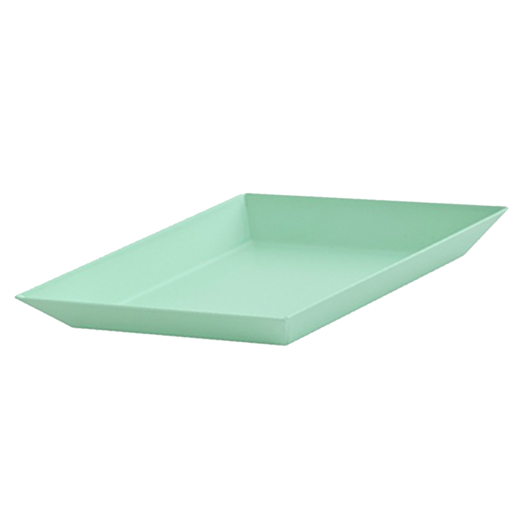 Polygon Combination Fruit Plate Geometric Shape Snack Storage Tray Green S