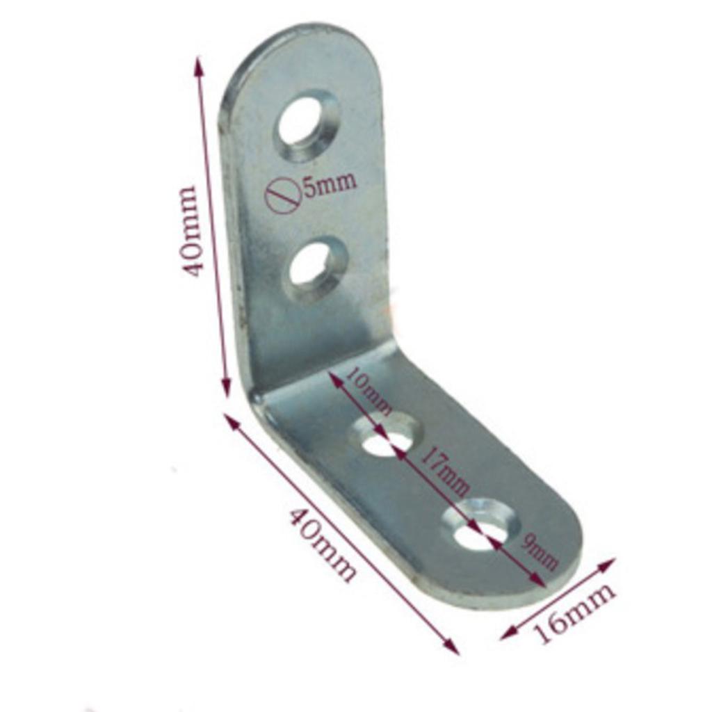Heavyduty Stainless Steel Corner Brace Joint Right Angle Bracket