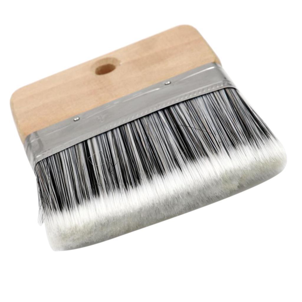 Angle Sash Paint Brush for Shed Fences Decking Wood Stain