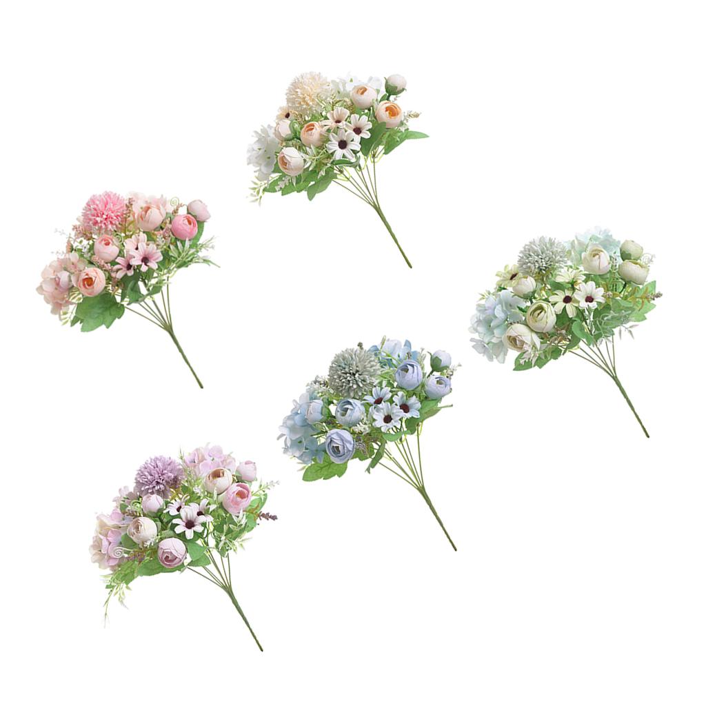 7 Bunches of Artifical Bracketplant Hanging Garland Art  Light Pink 2x