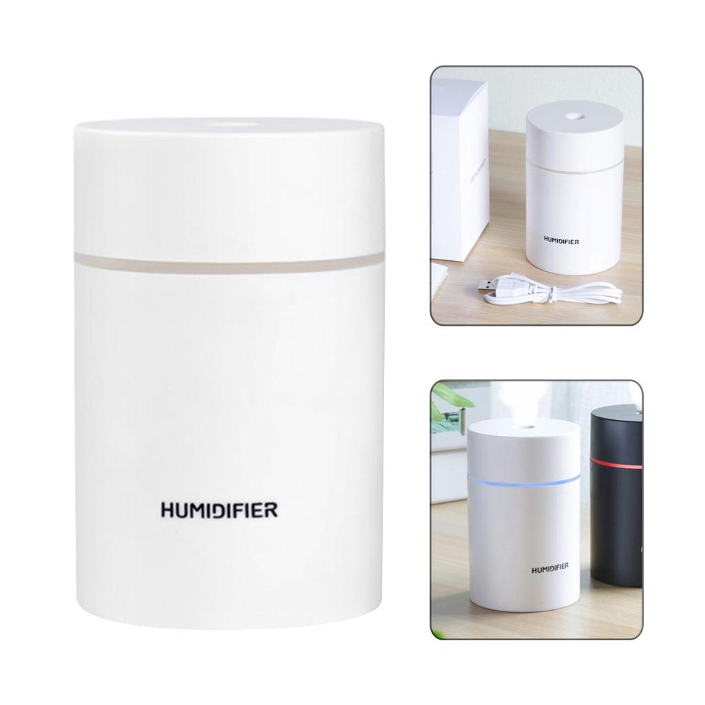 Air Humidifier Aroma Essential Oil Difuser Mute Nano Air Purifier White
