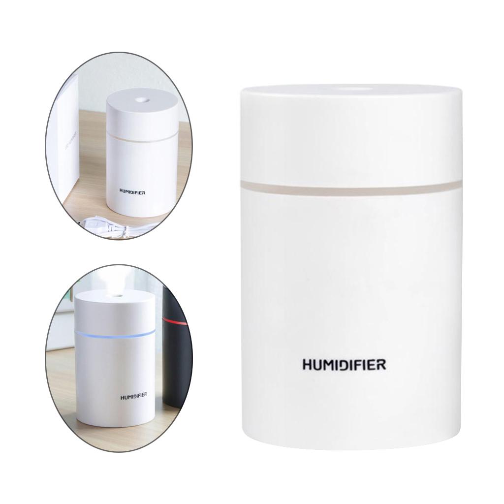 Air Humidifier Aroma Essential Oil Difuser Mute Nano Air Purifier White