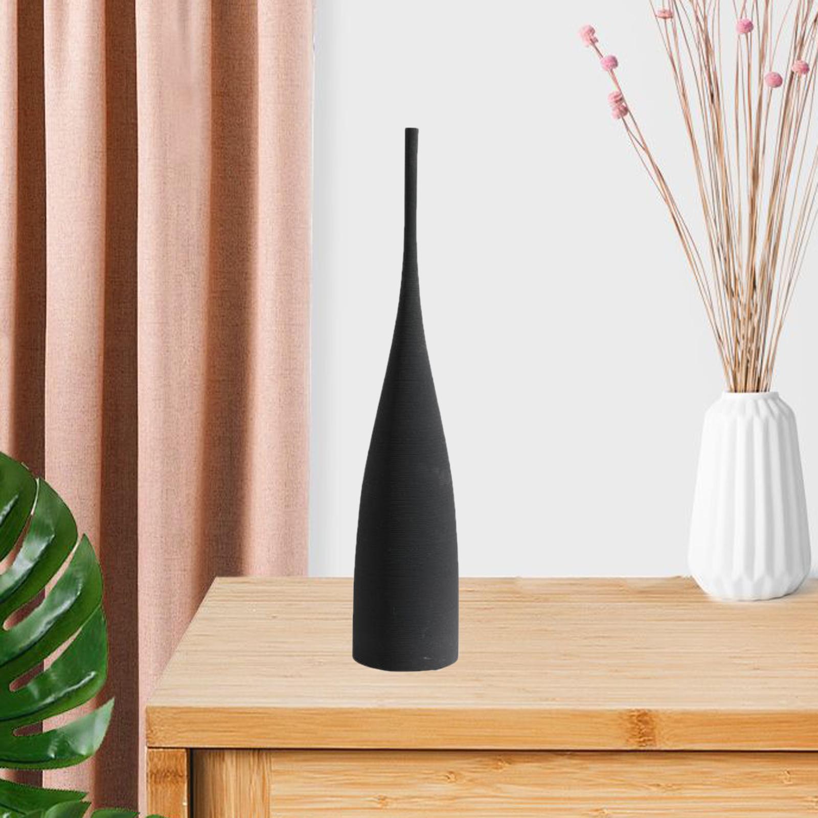 2pcs Simple Flower Vase Zen Bud Vase Tabletop Centerpiece Vases Ornament