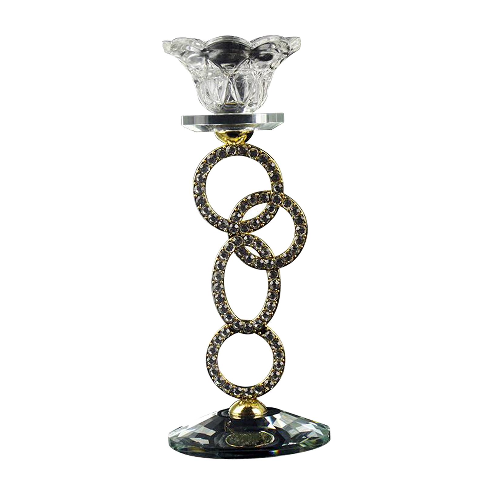 19x7cm Candlestick Stand Wedding Candle Holder Church Elegant Centerpiece