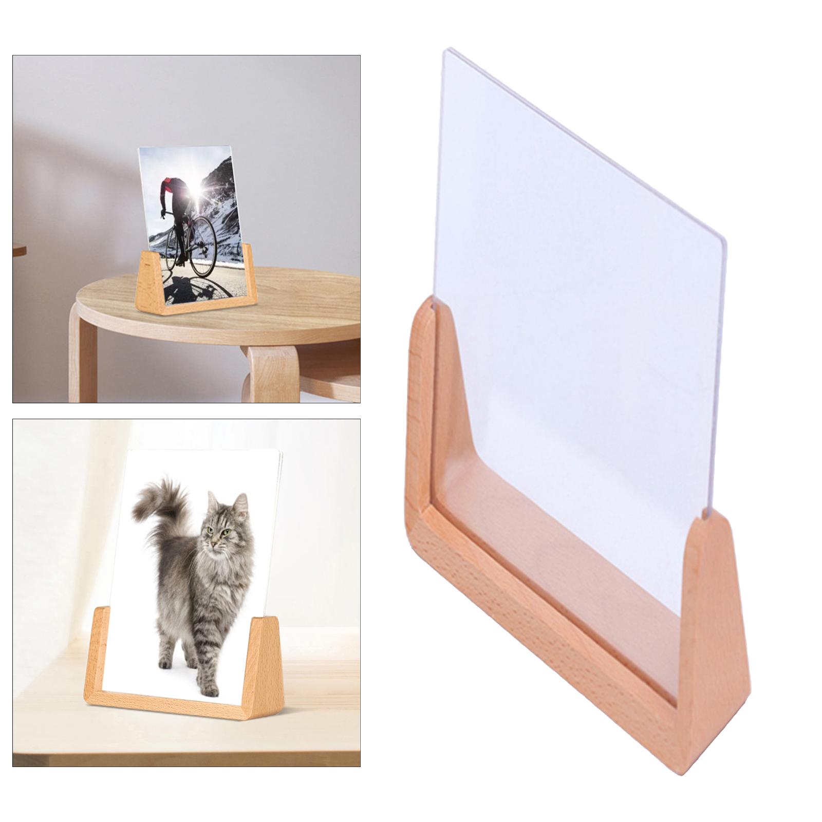 Photo Frame Display 5/6/7inch Double Sided Picture Frames 12.7x17.8cm