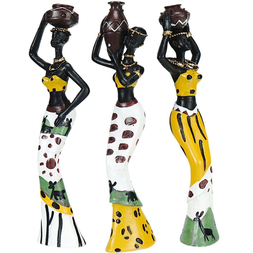 African Lady Figurine