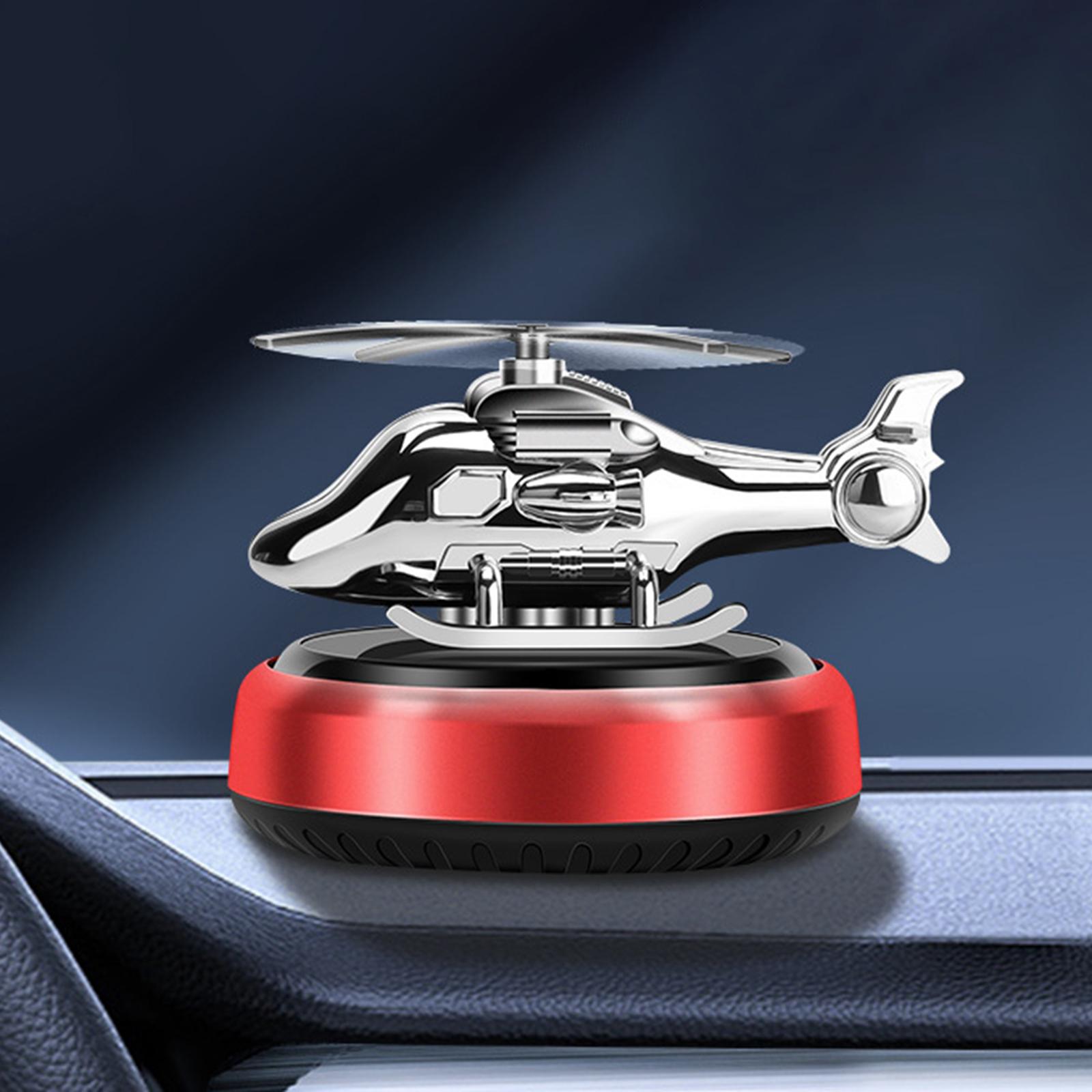 Helicopter Car Air Freshener Car Interior Quiet Mini Car Perfume Red