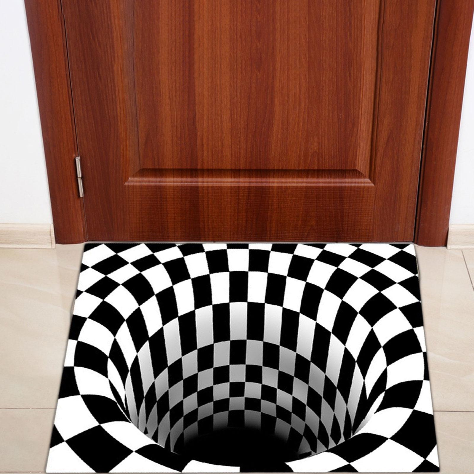 3D Optical Illusion Rug Area Carpet for Dinning Room Living Room 60cmx90cm