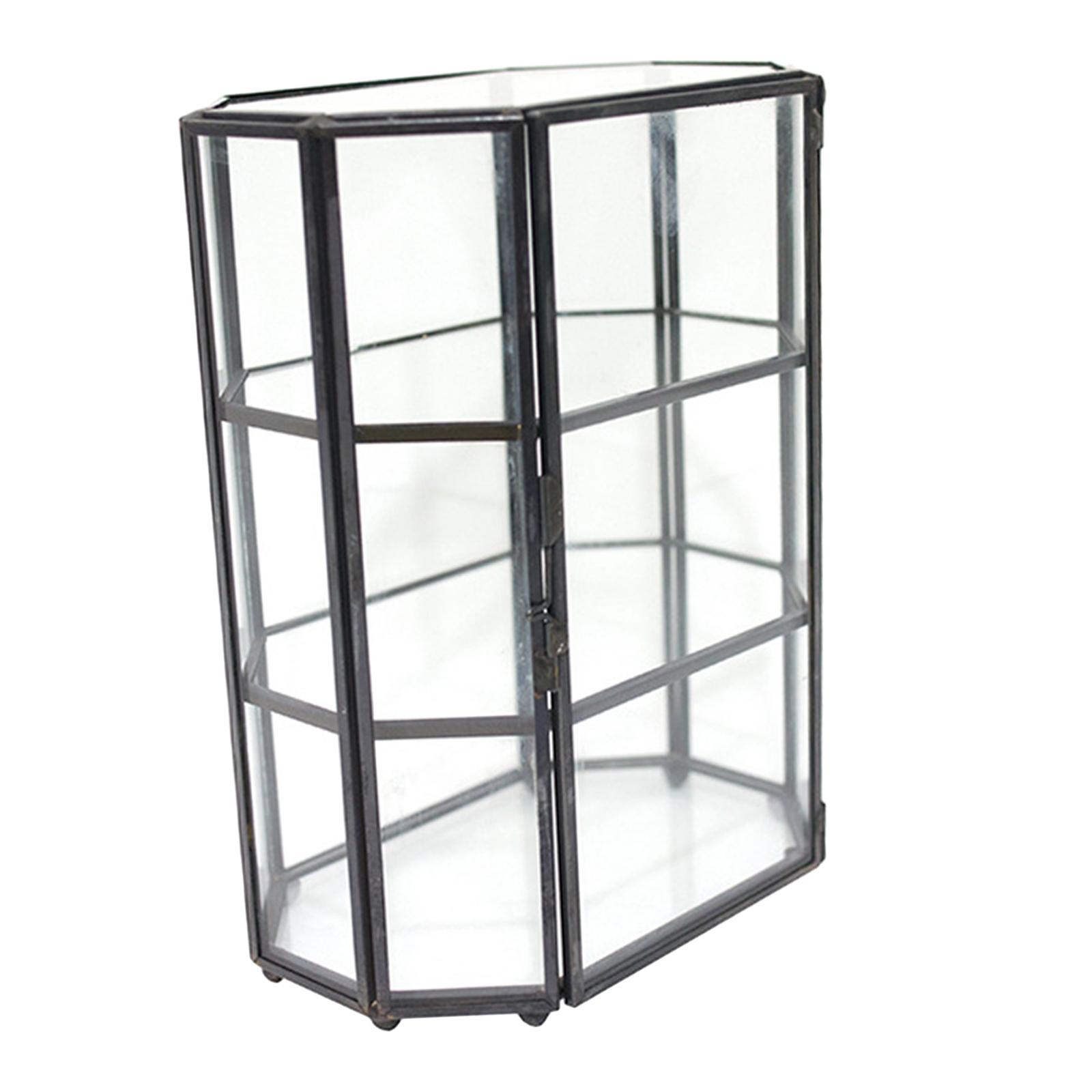 Glass Jewelry Box Lidded