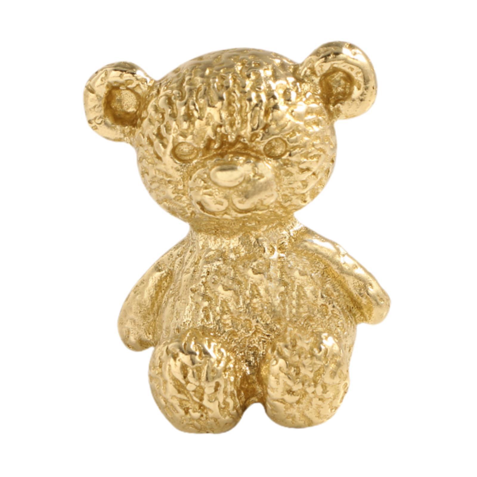 Brass Bear Drawer Handle