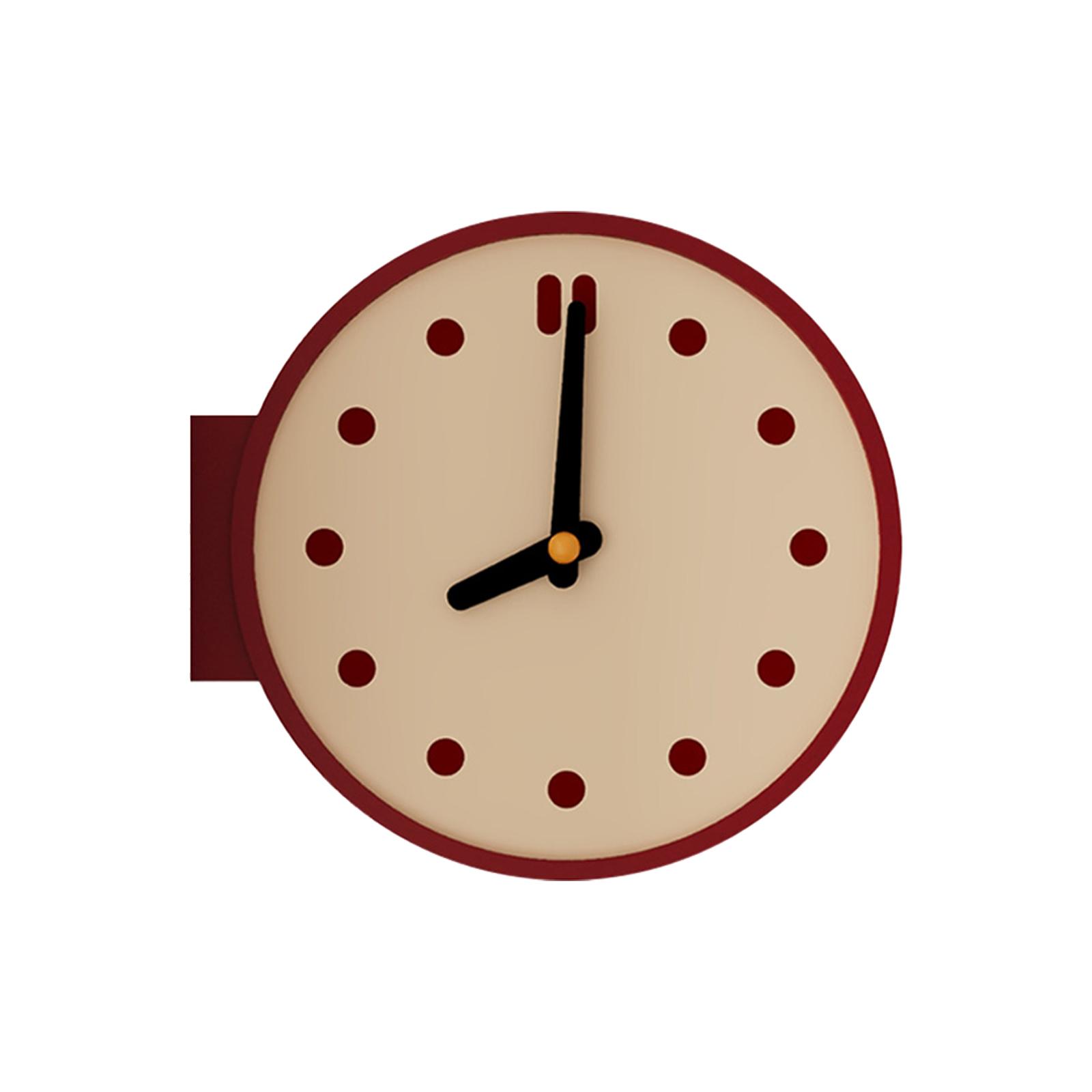 Corner Wall Clock