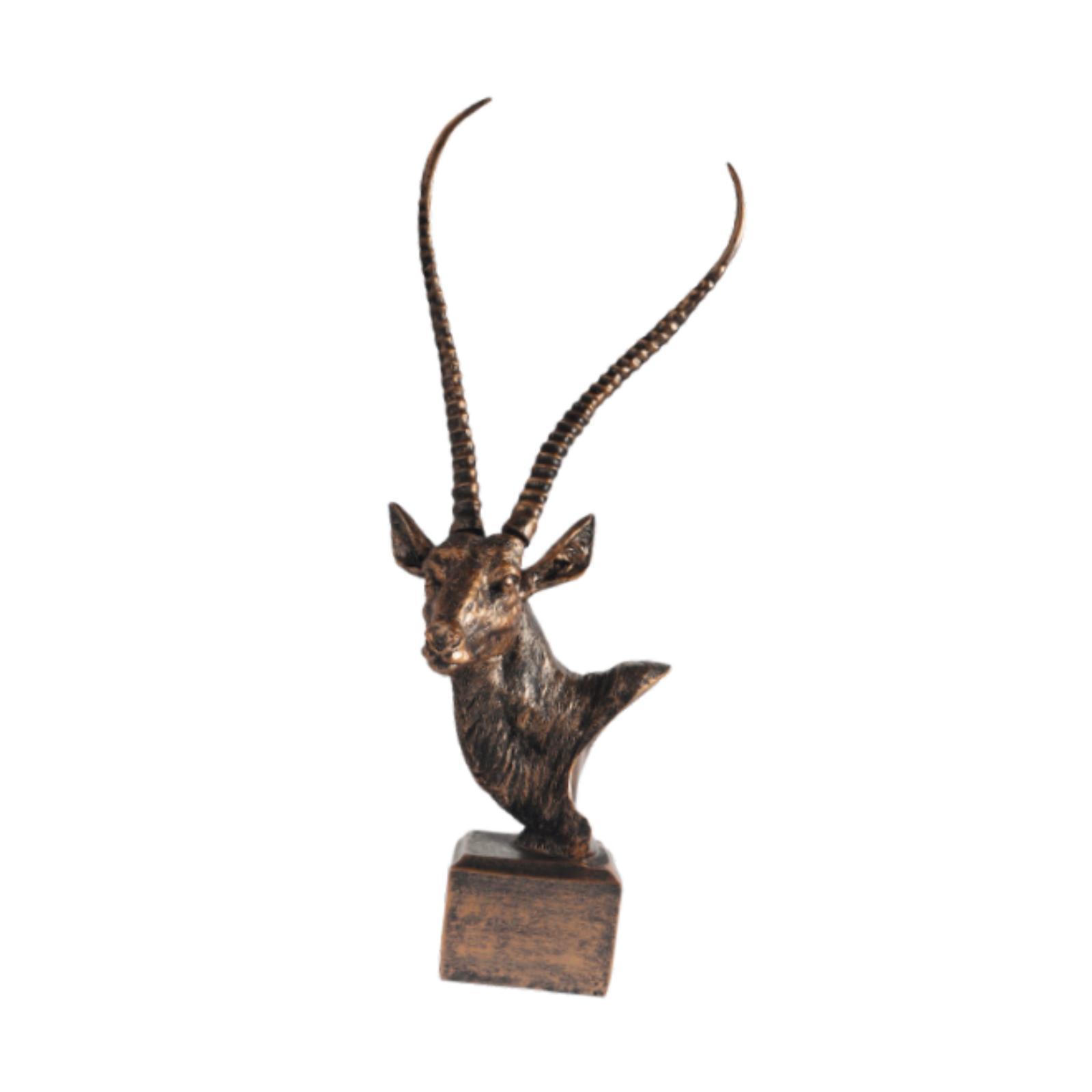 Antelope Head Sculpture