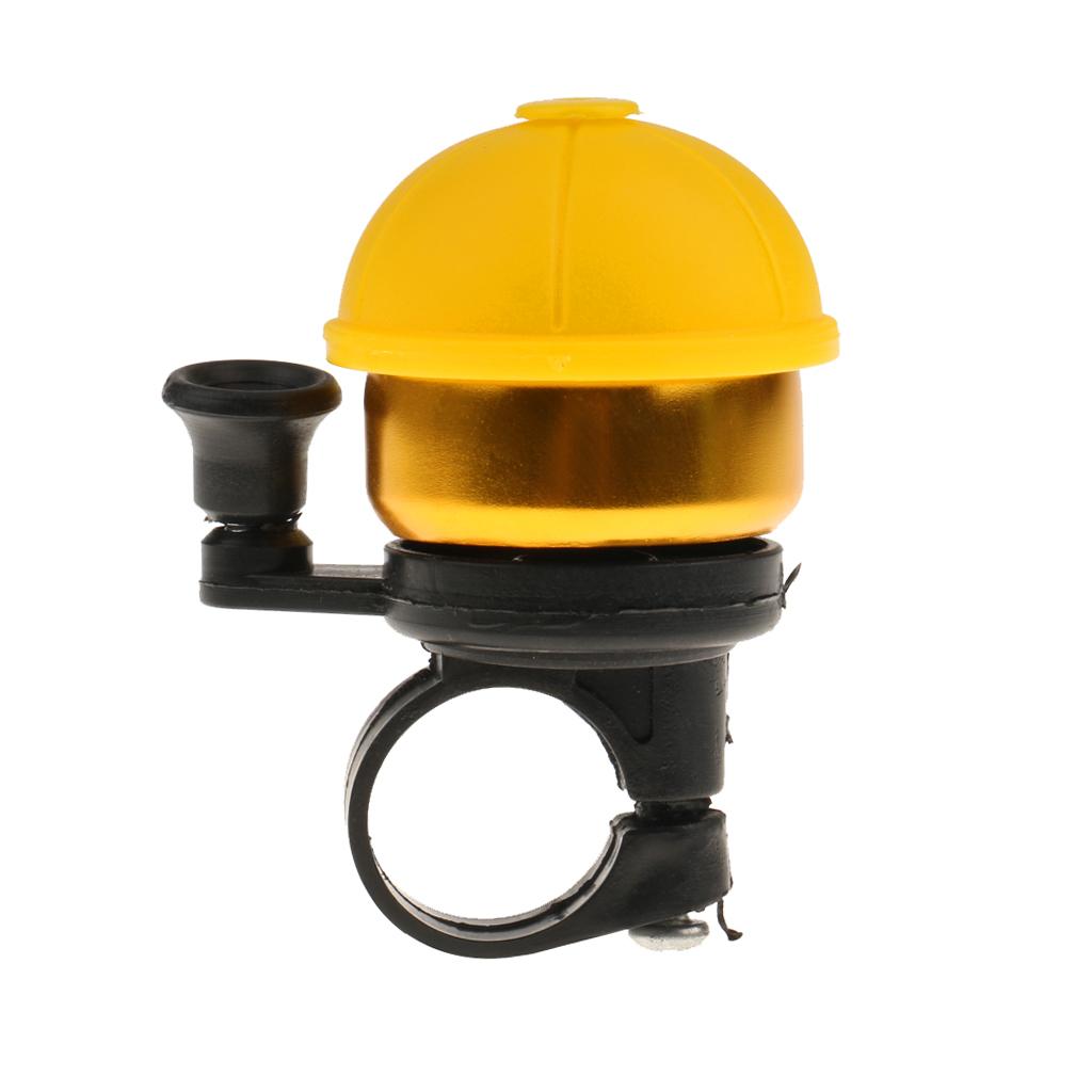 Kids Aluminium Alloy Alarm Bell Ring Bike Bicycle Handlebar Horn Yellow