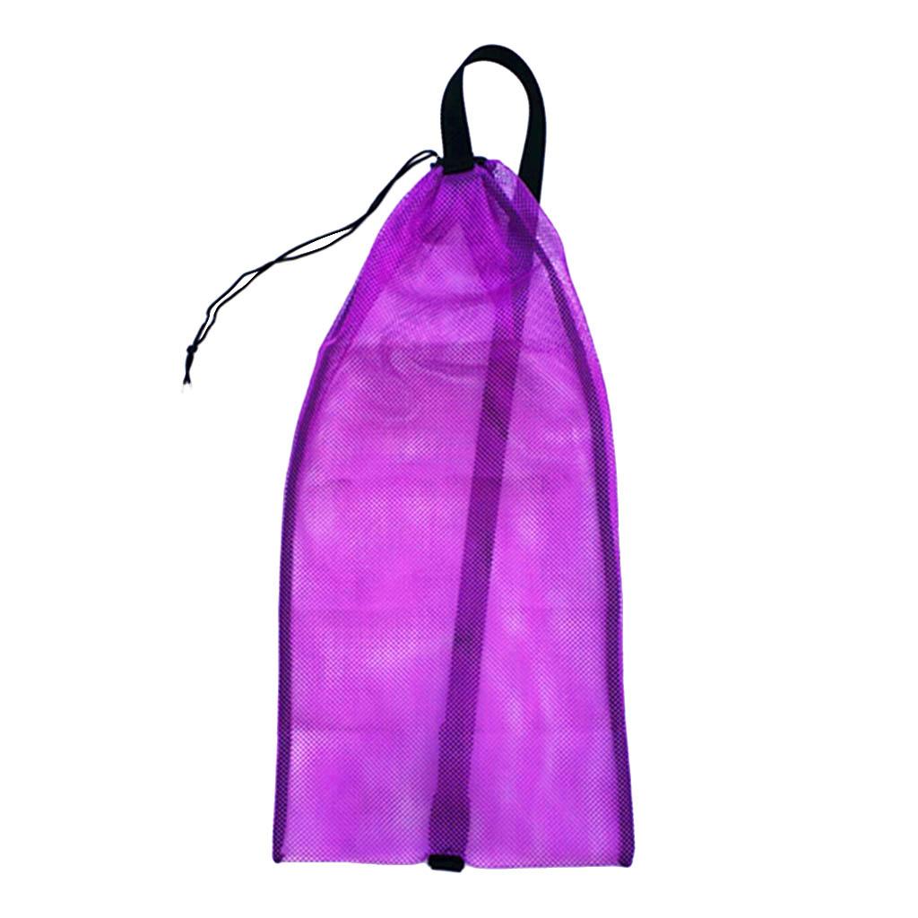 2er Set Netzbeutel Für Schnorcheln & Schwimmen - 68x26cm Mit Kordelzug