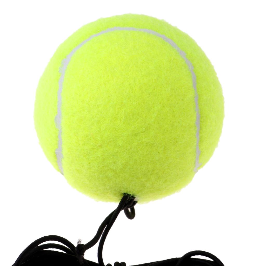 3pcs Tennis Ball with String Tennis Trainer Replacement Ball Equipment Gear