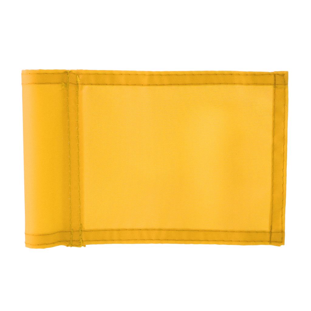 3 PuttingGreen Golf Solid Flag Golf Backyard Practicing Target Aids Yellow