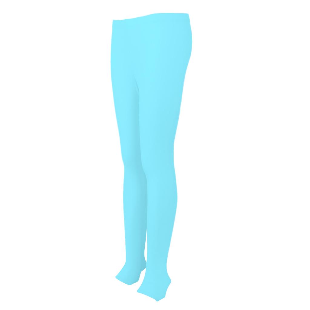 Women Golf  Sun/UV Protection Tights Leggings Capris Yoga Pants M Blue